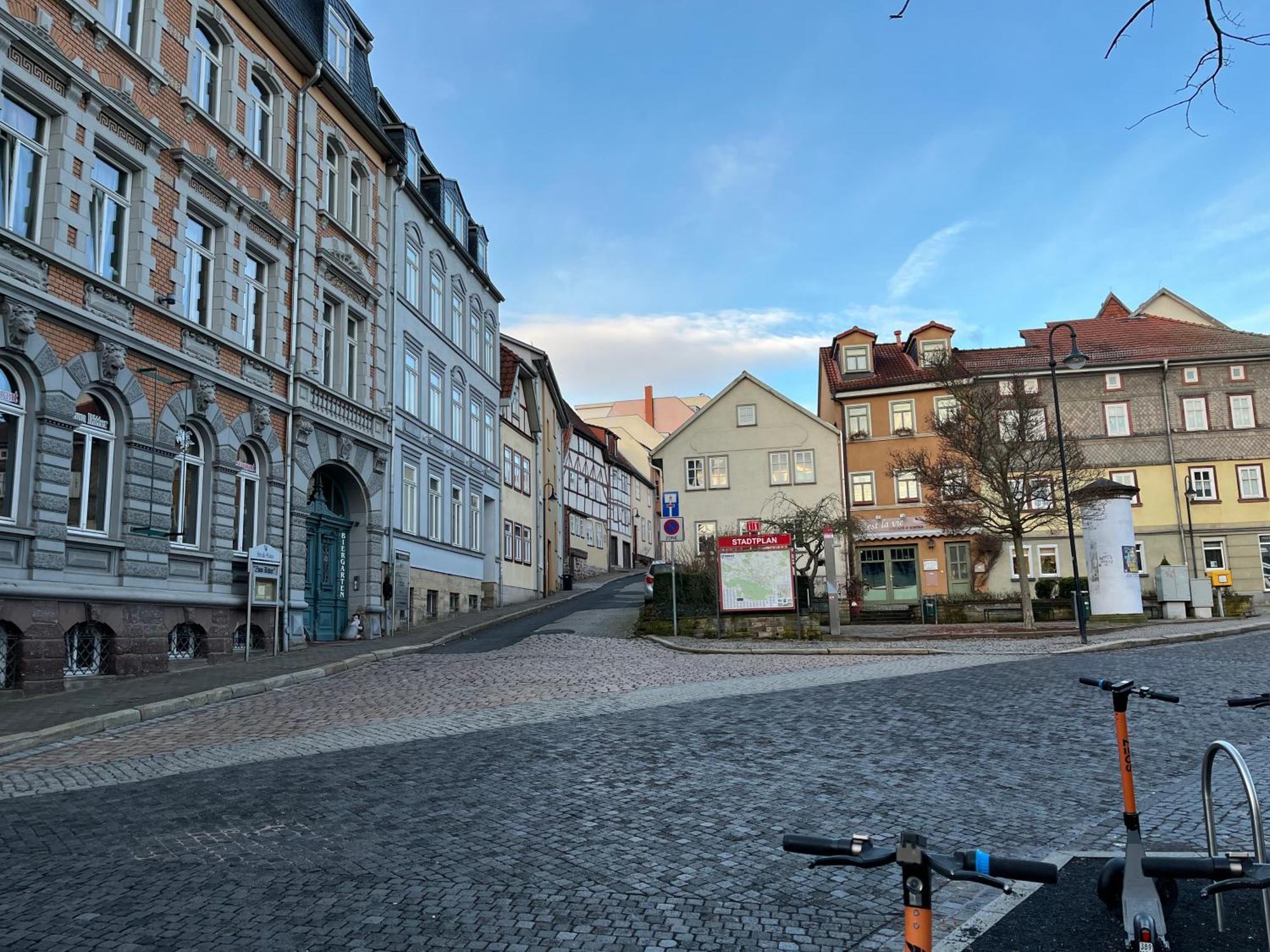 Ferienwohnung Mitte Sued Am Frauenplan 아이제나흐 외부 사진